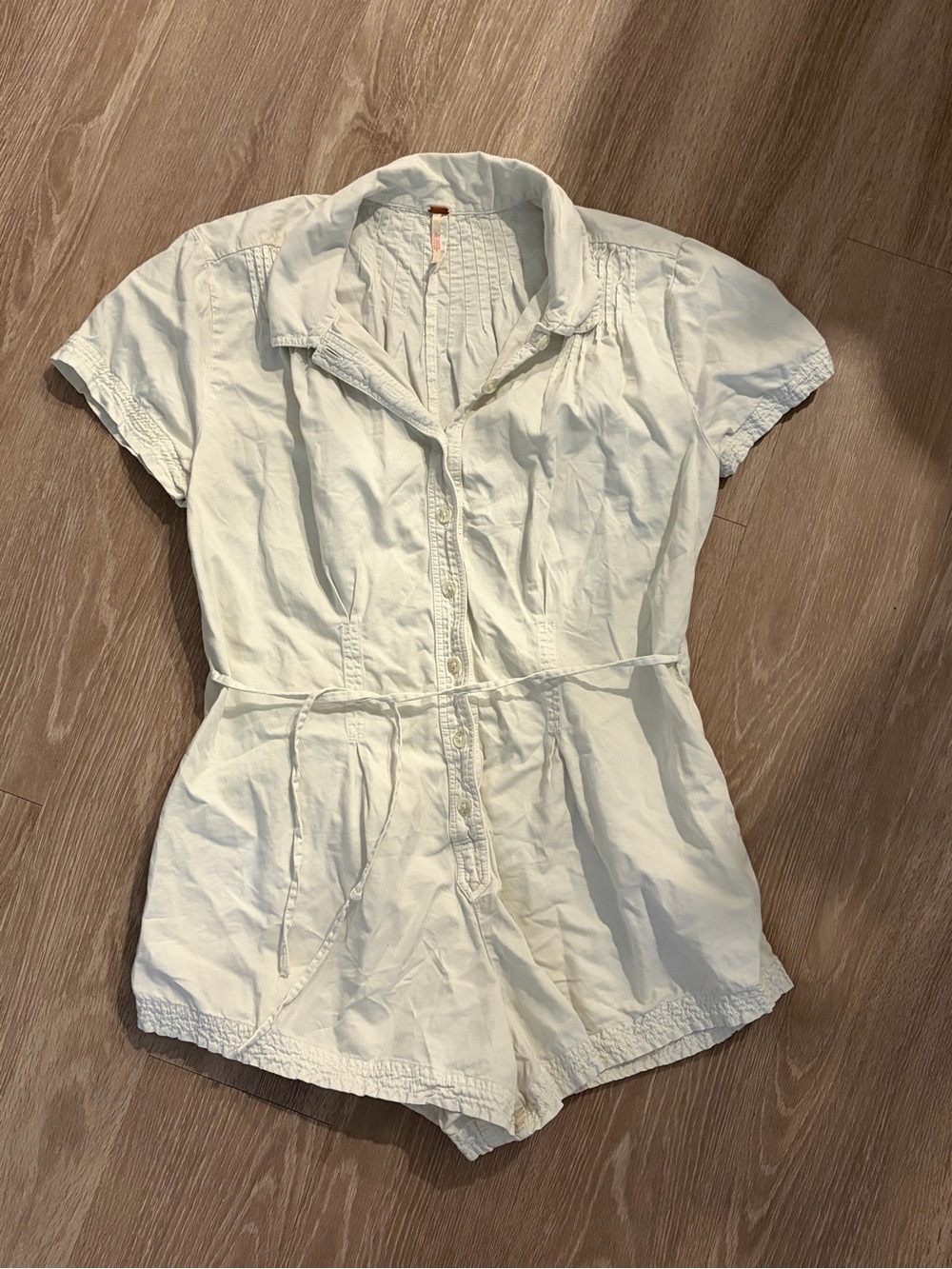 Free People Cream Romper